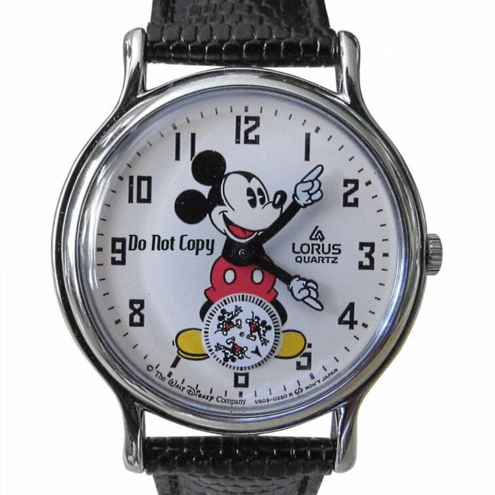 Vintage Ladies Disney Lorus Mickey Mouse Watch